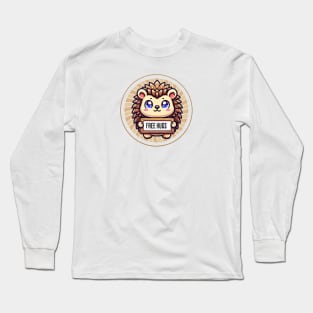 Hedgehog Free Hugs! 🤗 Long Sleeve T-Shirt